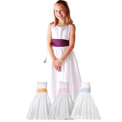 Toddler Little Girls Clothes WHITE Flower Girl Dress SOPHIAS STYLE Girl 2T-14