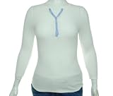 Tommy Hilfiger Ribbed Long Sleeve Sleepwear Shirt