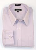 Roberto Villini Non Iron Big & Tall Lilac Point Collar Oxford Dress Shirt