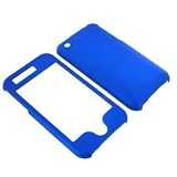 iPhone 3G ONLY Rubberized Hard Plastic Case Cover Blue
