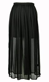 Lucca Couture Maxi Skirt Black