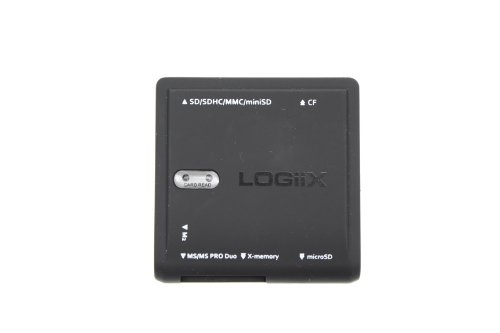 Logiix 10166 Slim Multifunction Card Reader
