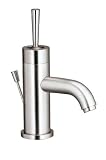 Fusion by Danze SAM-MSL-BRN Samui Single Handle Lavatory Faucet, Brushed Nickel