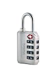 Wordlock LL-207-SL 4-Dial Luggage Lock, Silver