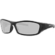 Bobster Hooligan Adult Photochromic Sports Sunglasses - Gloss Black/Gray