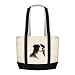 Silkscreen Tote Bag with Border Collie