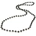 Toys : 33" 7mm Round Beads- Black