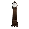 Carlisle Floor Clock with Wood Door