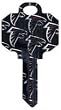 Atlanta Falcons Schlage SC1 House Key