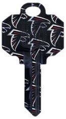 Atlanta Falcons Schlage SC1 House Key