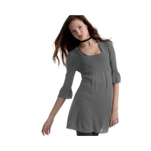 Love Lola Waffle-Knit Babydoll Sweater