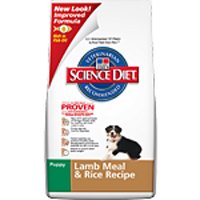 Science Diet Dog Puppy Lamb/Rice 17.5 lb