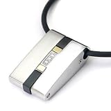 Dolan Bullock VERONA Diamond & 18K Gold Titanium Steel Pendant /w cord