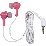 JAXX In-Ear Headphones with Case - Pink
