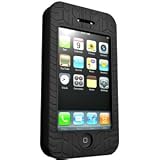 New ifrogz Black Silicone Treadz Case for Apple iPhone