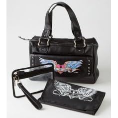 Diaper Tote Rock N' Mom's Leather - Great For The Posh Mom!