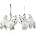 terrier35 - Clearly Charming West Highland Terrier Sterling Silver and