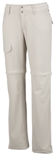 Columbia Damen Zip-Off Hose Silver Ridge  Convt. Full Leg, fossil, 40 (10 US), AL8002