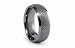 Tungsten Carbide Ring with Deep Laser Engraved 8mm