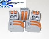 Lever Lock Quick Connecting Terminal Block - 2 Conductor