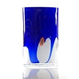 Cobalt Blue Art Glass Vase X452