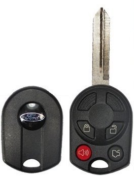 2000-2007 Ford Taurus Uncut Keyless Entry Remote Head Key (Please Read Description) With Free Do-It-Yourself Programming and Free eKeylessRemotes Guide (Procedure Requires Two Working Keys)