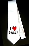 I Love Brier Party Decoration Necktie