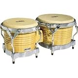 Latin Percussion M201 Matador Wood Bongos, Natural - B001TEC96Y