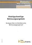 Niedrigschwellige Betreuungsangebote