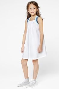 Girl's Sleeveless Cotton Voile A-Line Dress