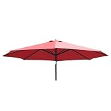 Outdoor Living : 9' Market Umbrella - Red