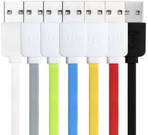 Micro USB Cable 4.9 Feet (1.5 Meters) USB Charge Cable USB 2.0 A Male to Micro B Data Sync Quick Charge for iPhone 6S/6/6 Plus/5S/5C/5/iPod/iPad/iPad Air all iOS Devices (Black)