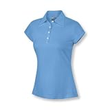 Adidas 2008 Womens ClimaCool Motion Solid Mesh Golf Polo Shirt