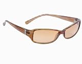 Angel Caramel Stripe Livvy Sunglasses w Tan Gradient Lens by