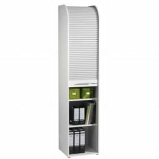 Rolloschrank 0756 Weiss / Weiss