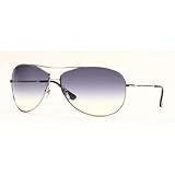 Ray Ban Unisex Rb3293 Silver Frame/Apx Grey Gradient Lens Metal Sunglasses, 67mm