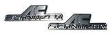 AC Schnitzer Small Auto Emblem One Pair