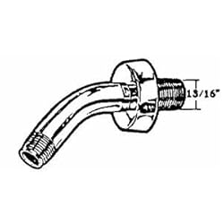 United States Hdwe. P-040C Shower Arm