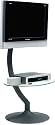 BDI Aspect 9760 Flat-panel swivel TV stand Black