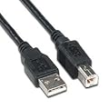 USB 2,0 Alto Velocidad Cable Impresora Cable A A B Negro 1 m