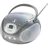 Buy COBY PERS. CD MP3 AM FM TUNER - CD MP3 Boombox with AM FM Tuner ( MP-CD451 )  by Coby