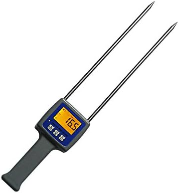 Digital Grain Moisture Meter Tester for Barley Corn Rice Wheat TK100G Pin Type