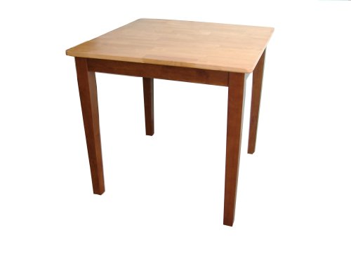 30 X 30 Solid Table Cinnamon/Espresso