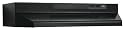 Broan F403023 30-Inch Two-Speed 4-Way Convertible Range Hood, Black