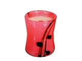 Fusion Art Glass Candle - Raspberry Mojito - NEW!