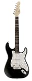 G&L Tribute Legacy Guitar (Black, Hard Rock Rosewood Neck)