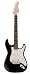 G&L Tribute Legacy Guitar (Black, Hard Rock Rosewood Neck)