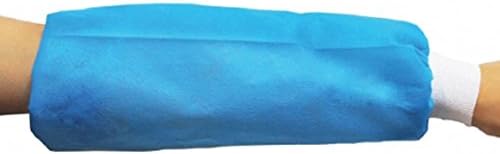60PCS Disposable Non Woven Fabric Arm Protector Sleeve Cover Single Ply Polypropylene