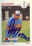 Jeff Fassero, Indianapolis Indianas - Expos Affiliate, 1991 Line Drive Pre-Rookie Autographed Card