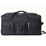 18, 20, 24, 28 , 30 or 34 inch Wheeled Holdall Trolley Travel Bag Luggage on Wheels Black, Navy, Red or Pink